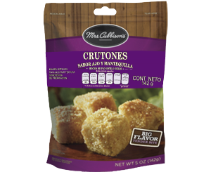 Mrs. Cubbison's - Crutones Estilo Texas Ajo y Mantequilla