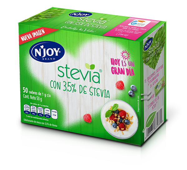N'Joy Stevia Sugar Foods De Mexico