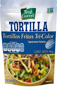 Tortillas fritas tricolor