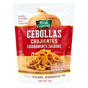 Fresh Gourmet - Cebollas Crujientes ligeramente saladas