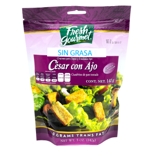 Fresh Gourmet - Crutón Cesar con Ajo sin grasa