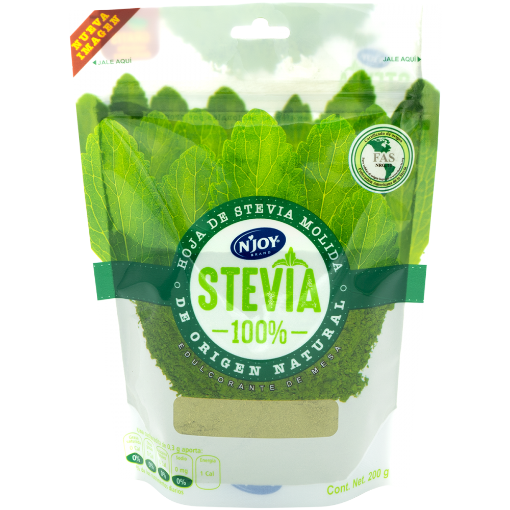 Stevia Natural 200g Sugar Foods De Mexico