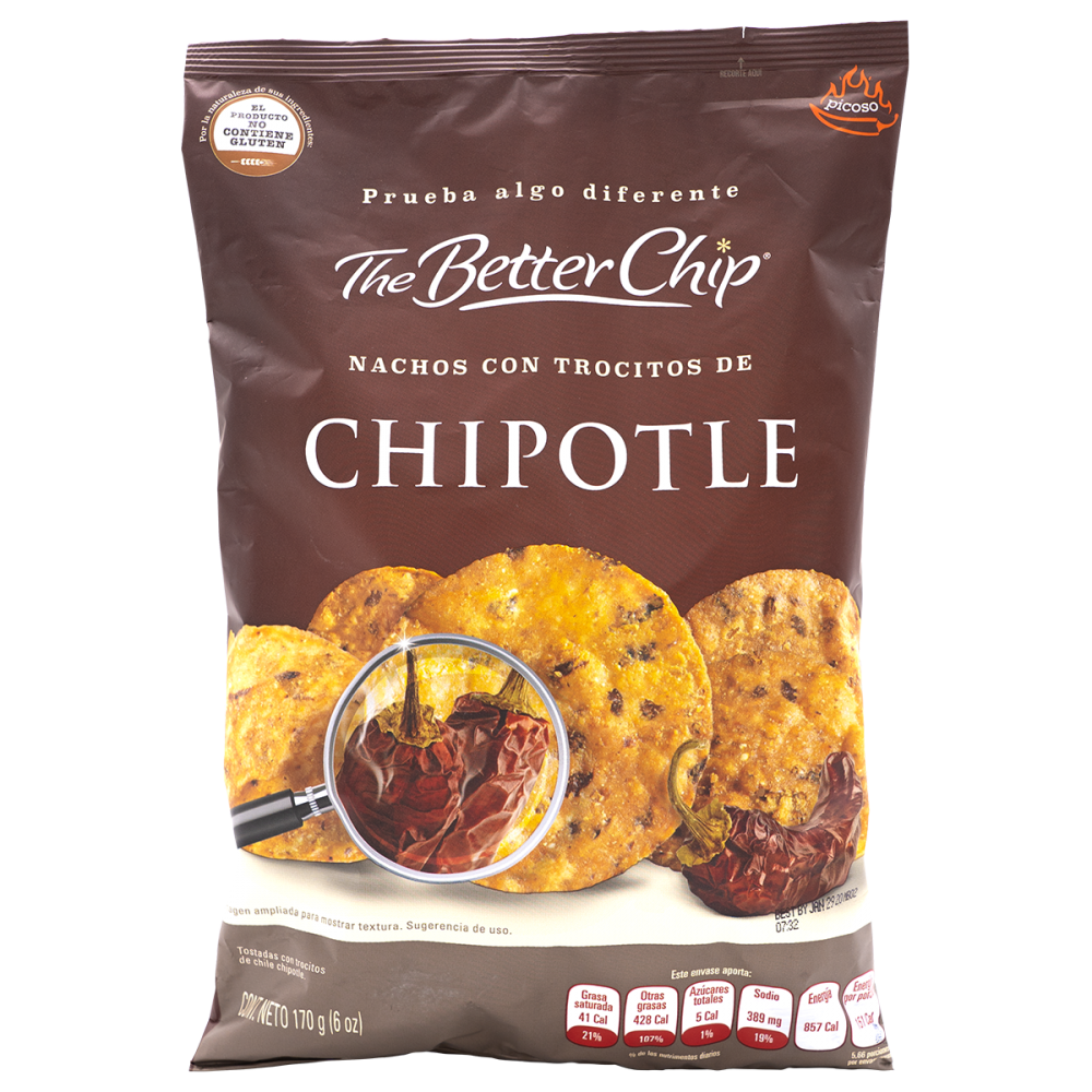 The Better Chip Chipotle Sugar Foods De Mexico