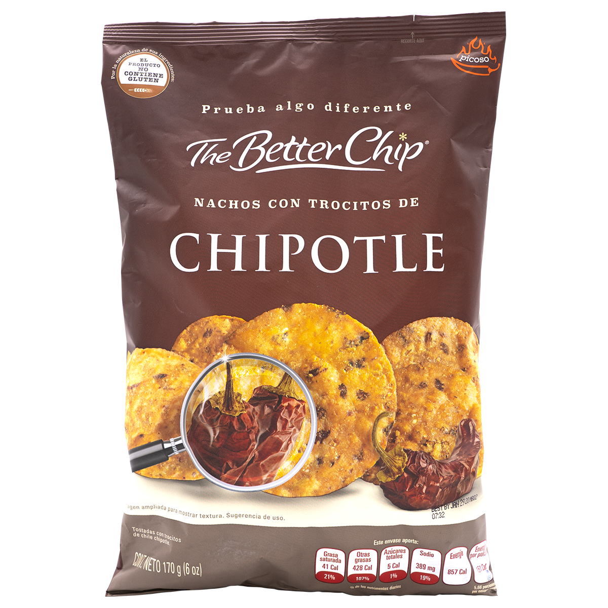 The Better Chip - Chipotle - Hechos con Vegetales